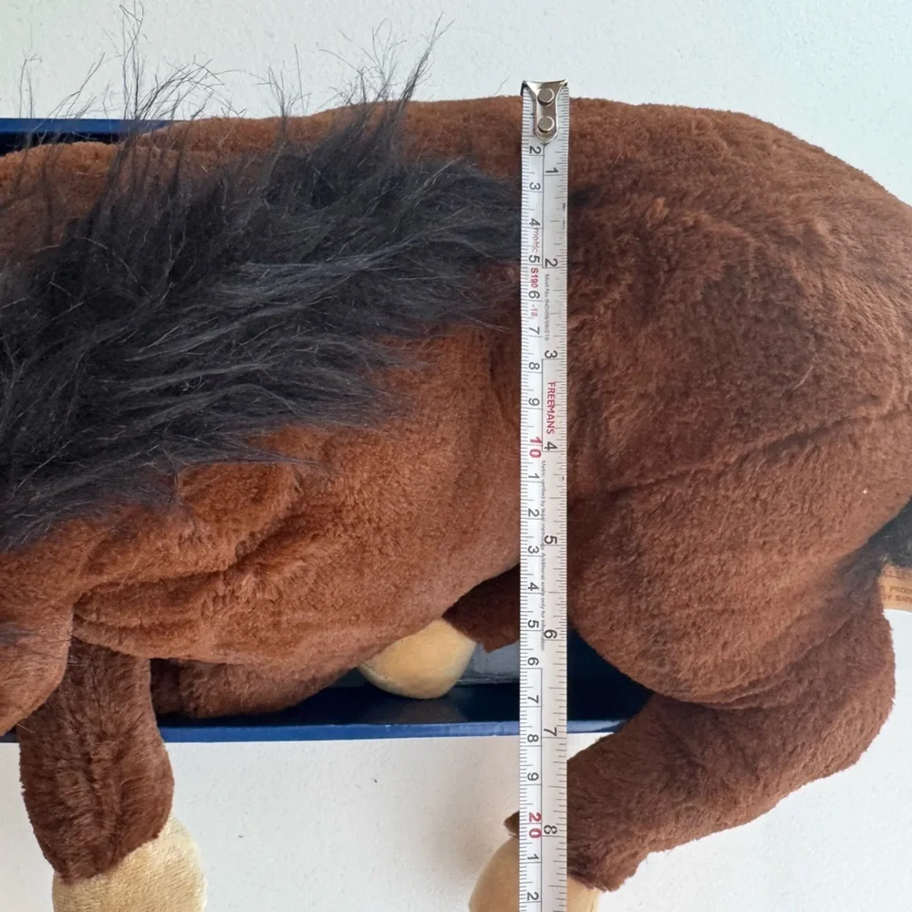 Vintage Dan Dee Lovable Huggs Horse Plush 18” NWT Brown Stuffed Toy Collectible